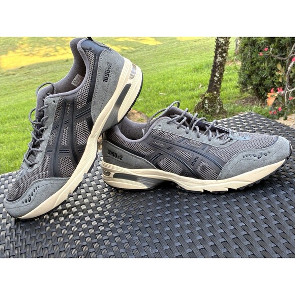 ASICS Gel 1090V2 Truffle Grey Black - 1203A382-022 MENS SZ 14 main image 9